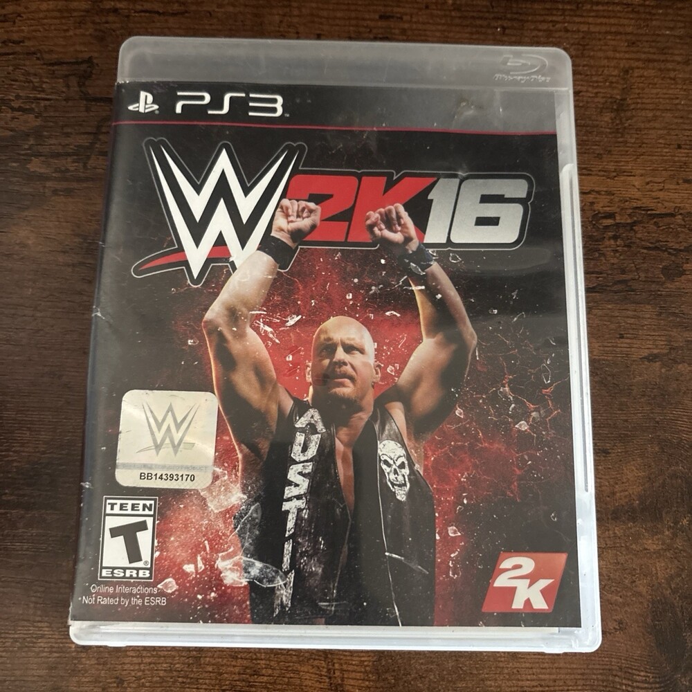 WWE 2K16 (Sony PlayStation 3, 2015)